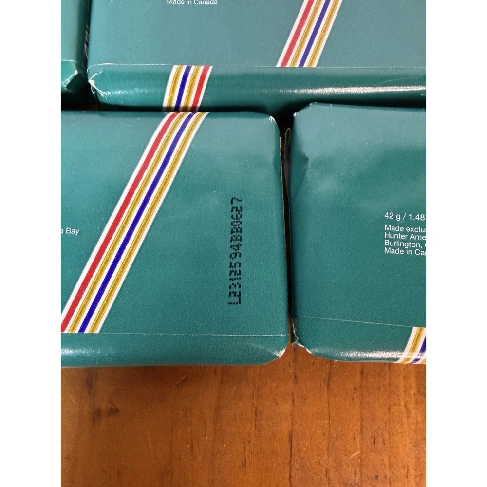 Lot of 6 Zest Aqua Bath Bar Soup 1.48 oz Each-Made in Canada-Loews Cabana Bay Ex
